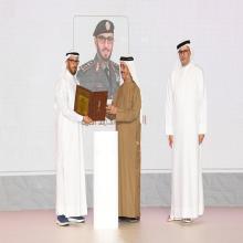 General Mohammed Al Marri receives the exceptional mark of the Emirates National Award 2024