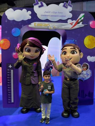 الإدارة العامة للإقامة وشؤون الأجانب بدبي تنظم فعالية للأطفال في مدينة مدهش 