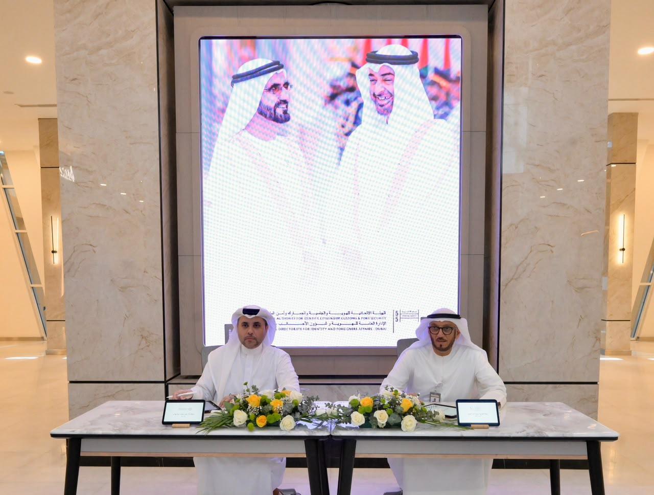 GDRFA Dubai and Dubai Land Department Strengthen Government Integration Through the Transfer of Thre