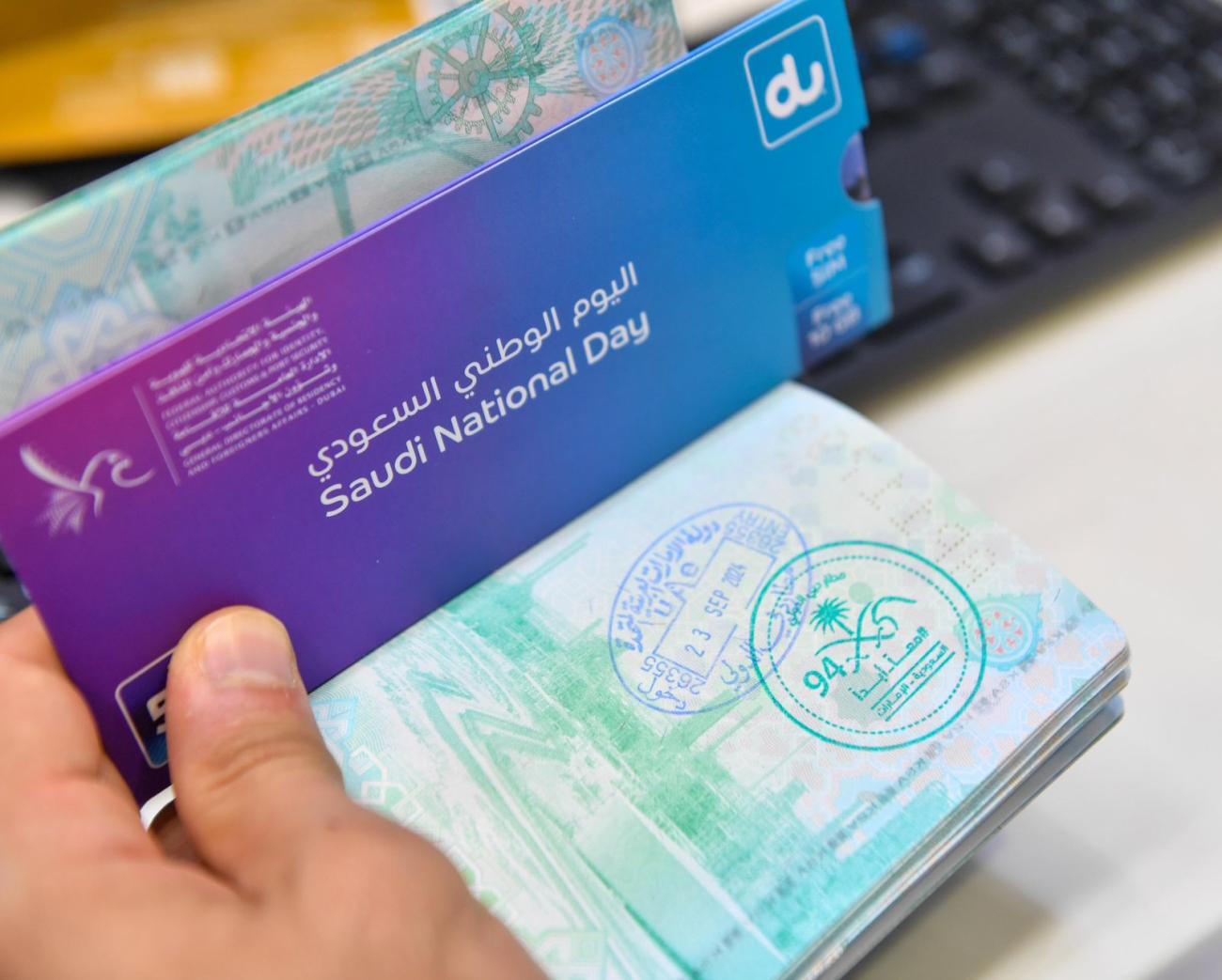 GDRFA Dubai Celebrates 94th Saudi National Day at Dubai Airports